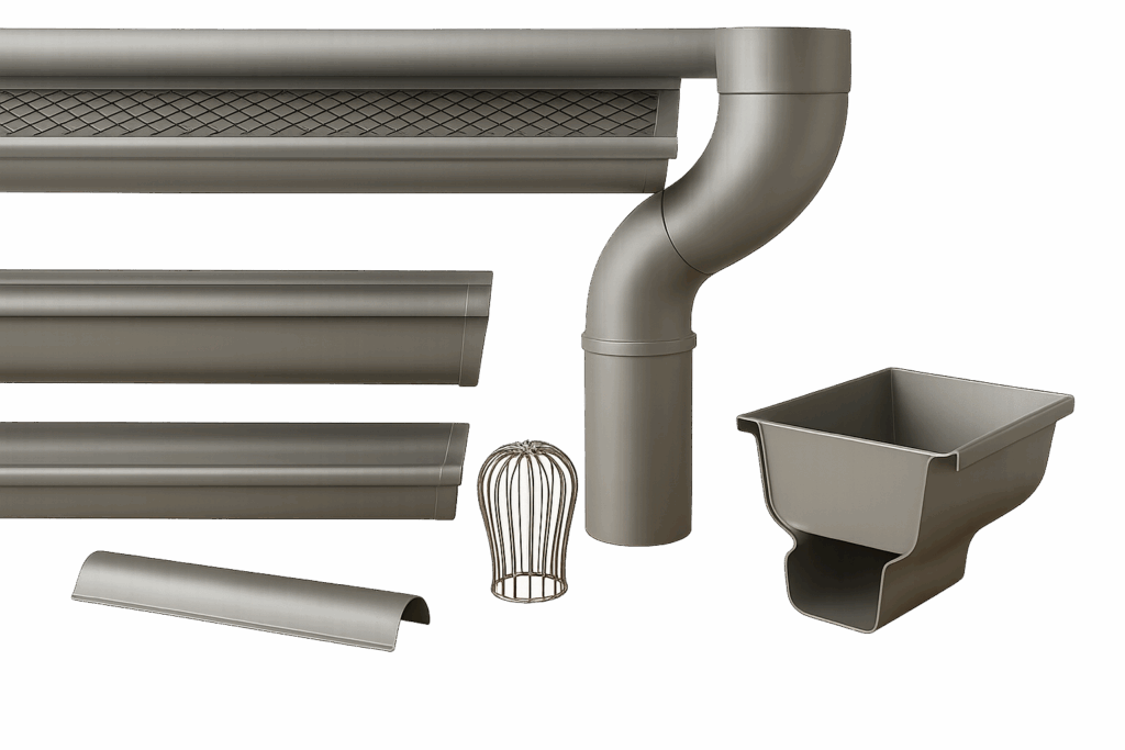 accessoire gouttière alu sans soudure lyon Naveri père et fils