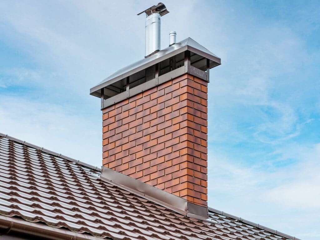 étanchéité souche cheminée Lyon couvreur Naveri Père et fils