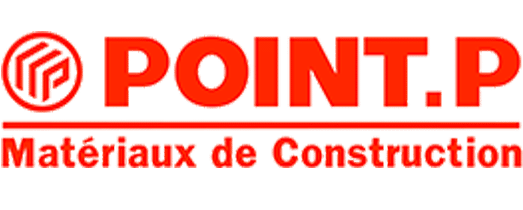 Point P logo travaux de couverture lyon Naveri Pere et fils